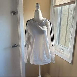 White Adidas Hoodie